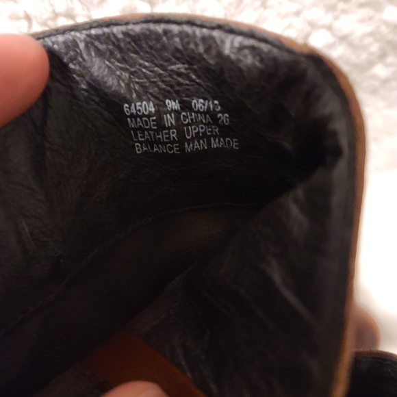 Clarks Brown Leather Dress Boots - Picture 10 of 10